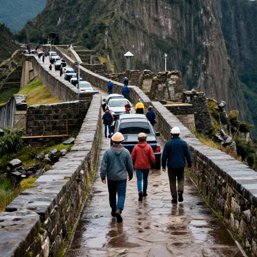 Cierran temporalmente acceso al Puente Inca por obras de emergencia en Machu Picchu