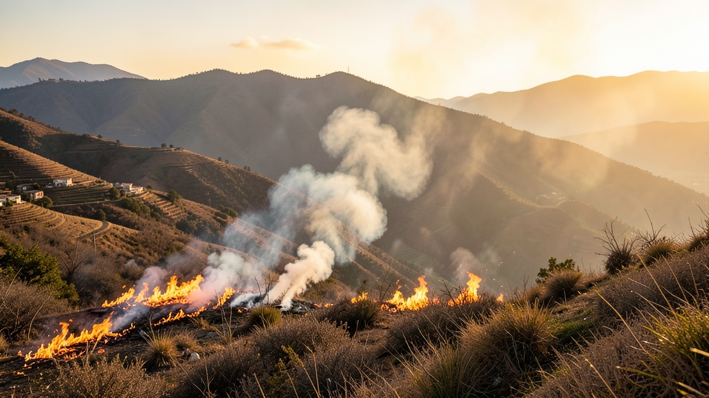 Incendio forestal avanza en Yanahuara y amenaza a Cusco tras más de 12 horas
