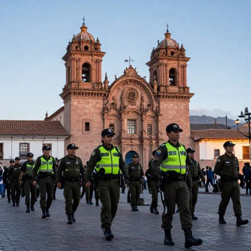 Cusco: Refuerzan patrullaje integrado en Centro Histórico por seguridad