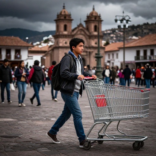 Roban carrito emolientero a estudiante de turismo en Cusco