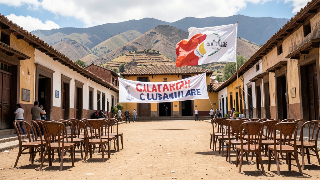 William Peña cierra campaña por Municipalidad del Cusco con acto masivo en Plaza Túpac Amaru