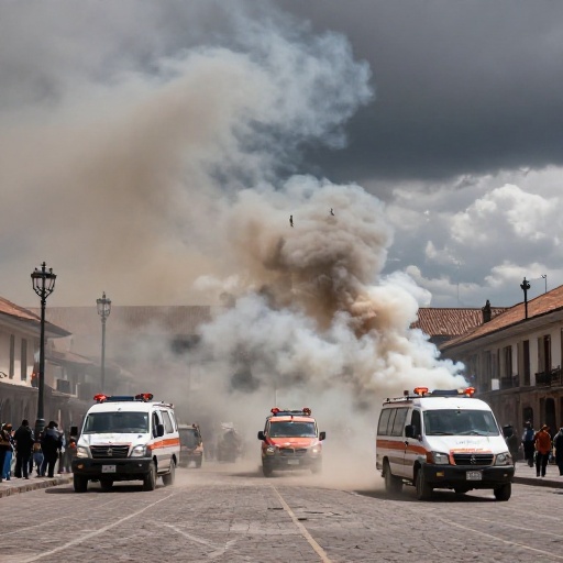 Tres fallecidos tras explosiones en cuartel militar boliviano cerca del Cusco