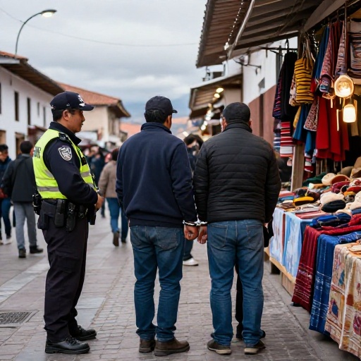 Detienen a dos extranjeros por porte de cuchillos en Cusco