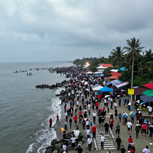 Terremoto 7.7 sacude Indonesia: al menos dos muertos y alertas de tsunamis