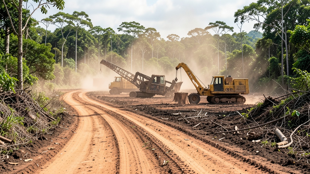 Alertas de deforestación y dragas mineras en Madre de Dios, Huánuco y Amazonas
