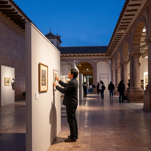 Cusco: Pintor Josué Lazo inaugura 'Esperanza para la vida' en Museo Histórico Regional