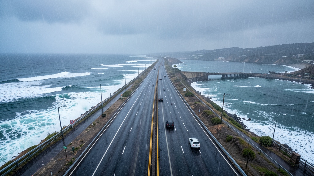 Huracán Polo alerta playas del sur de California con riesgo de inundación y fuerte oleaje