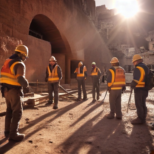 Ministro Rey y gobernador cusqueño inspeccionan avances del túnel La Verónica