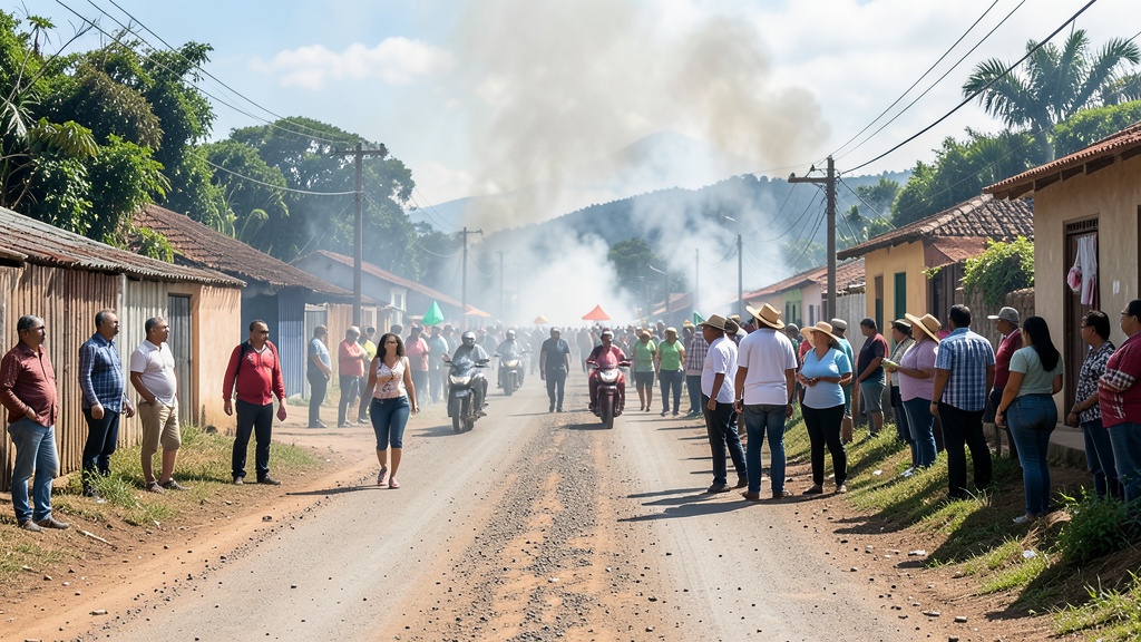 Incendio en Costa Verde genera humareda y cierra vía durante elecciones en Miraflores