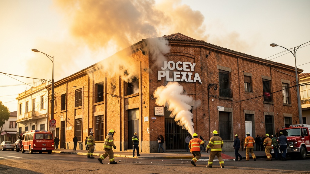 Incendio en Jockey Plaza moviliza a más de diez unidades de bomberos en Surco