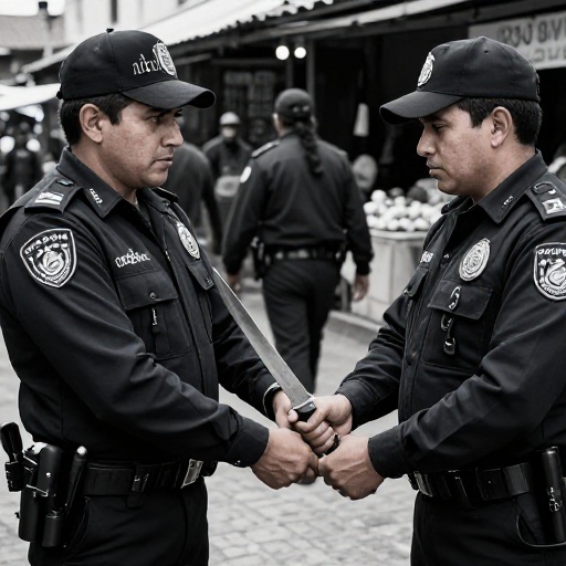 Detienen a dos extranjeros por porte de cuchillos en Cusco