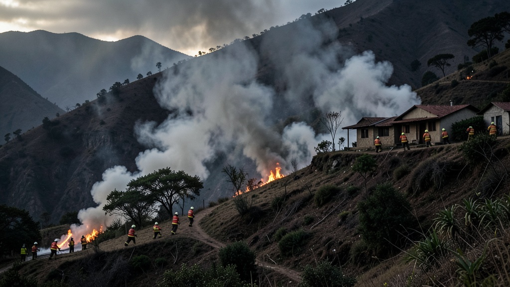 Tragedia en Pomacanchi: Mueren dos hermanos tras combatir incendio forestal