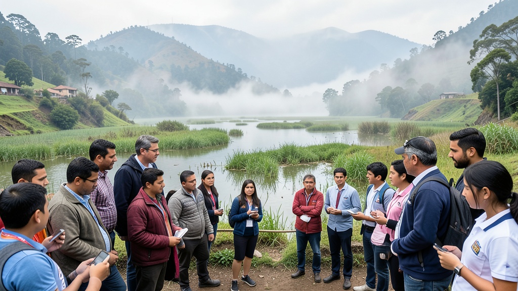 GORE Cusco y universidades protegen el Humedal Lucre-Huacarpay en su aniversario Ramsar