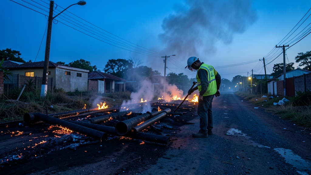 Trabajador municipal es sentenciado por incendio forestal iniciado al reparar tubería