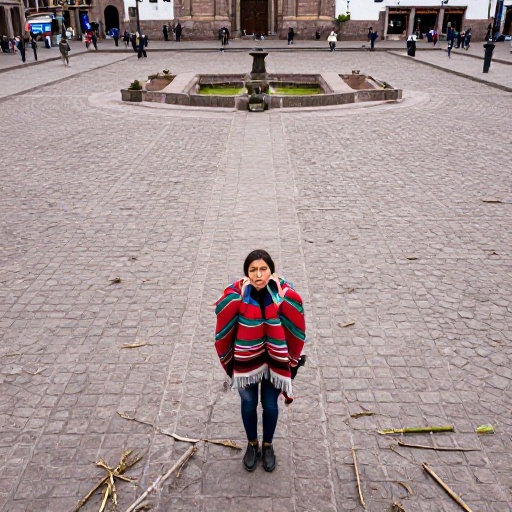 Turista resultó afectada por caída de rama en Plaza Regocijo del Cusco